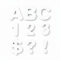 Poster Alphabet, Numbers, Symbols 6¨