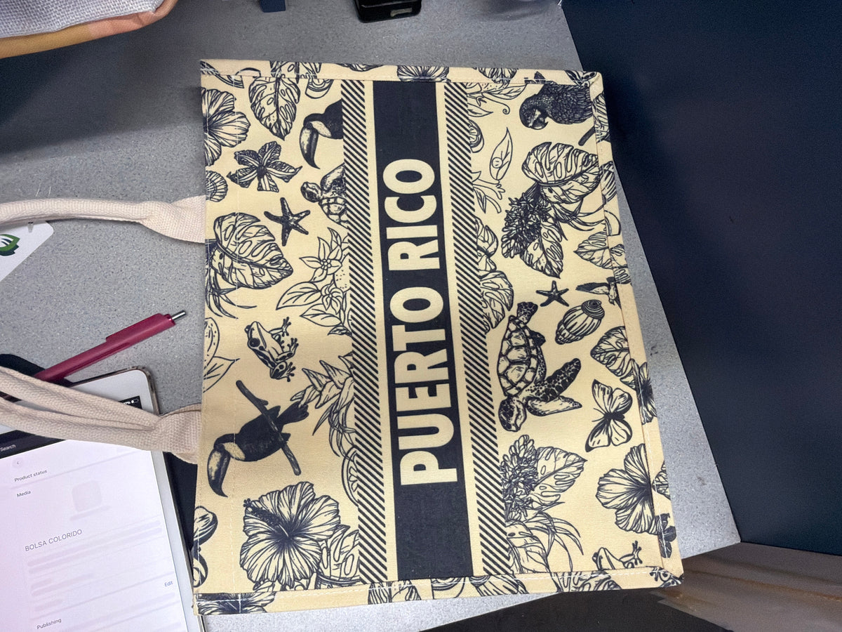 BOLSA LETRAS TORTUGAS COQUI