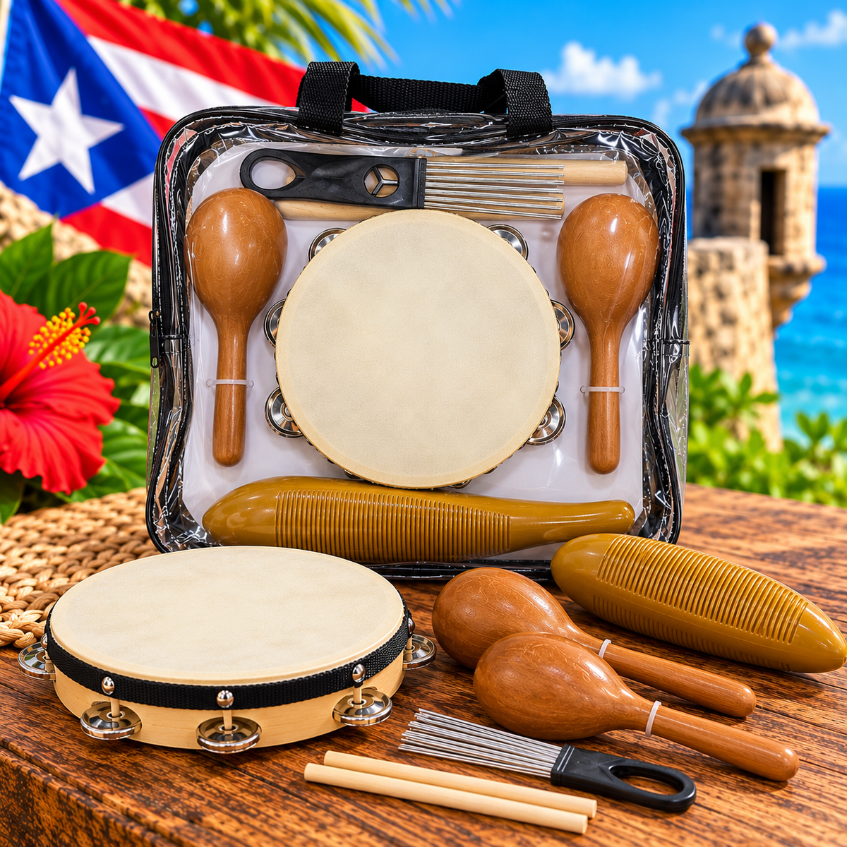 KIT INSTRUMENTOS NAVIDAD