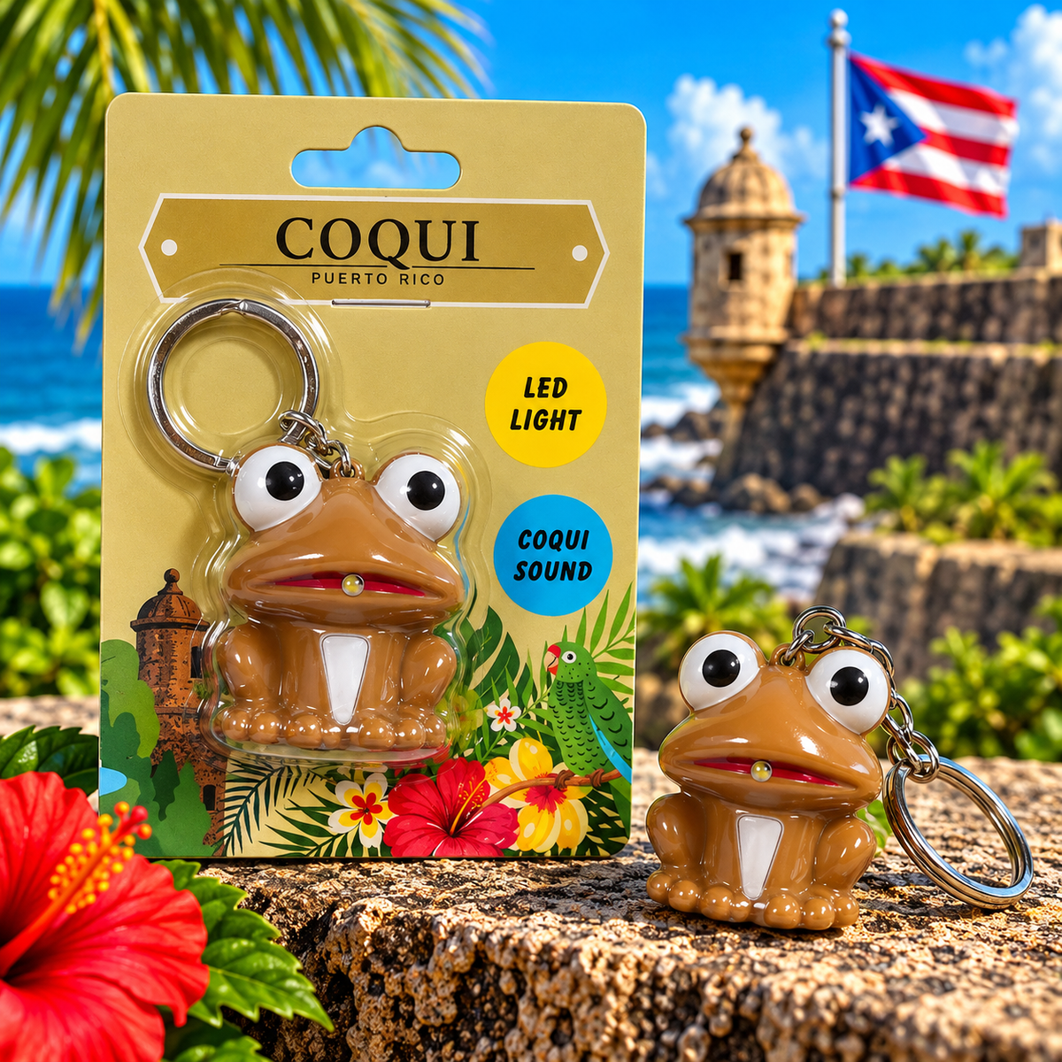 COQUI DE LLAVERO