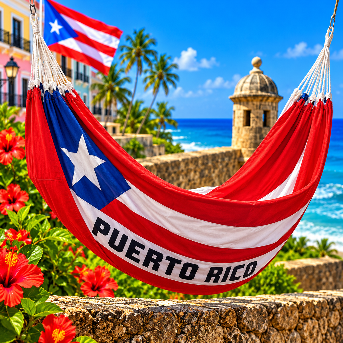HAMACA BANDERA PR