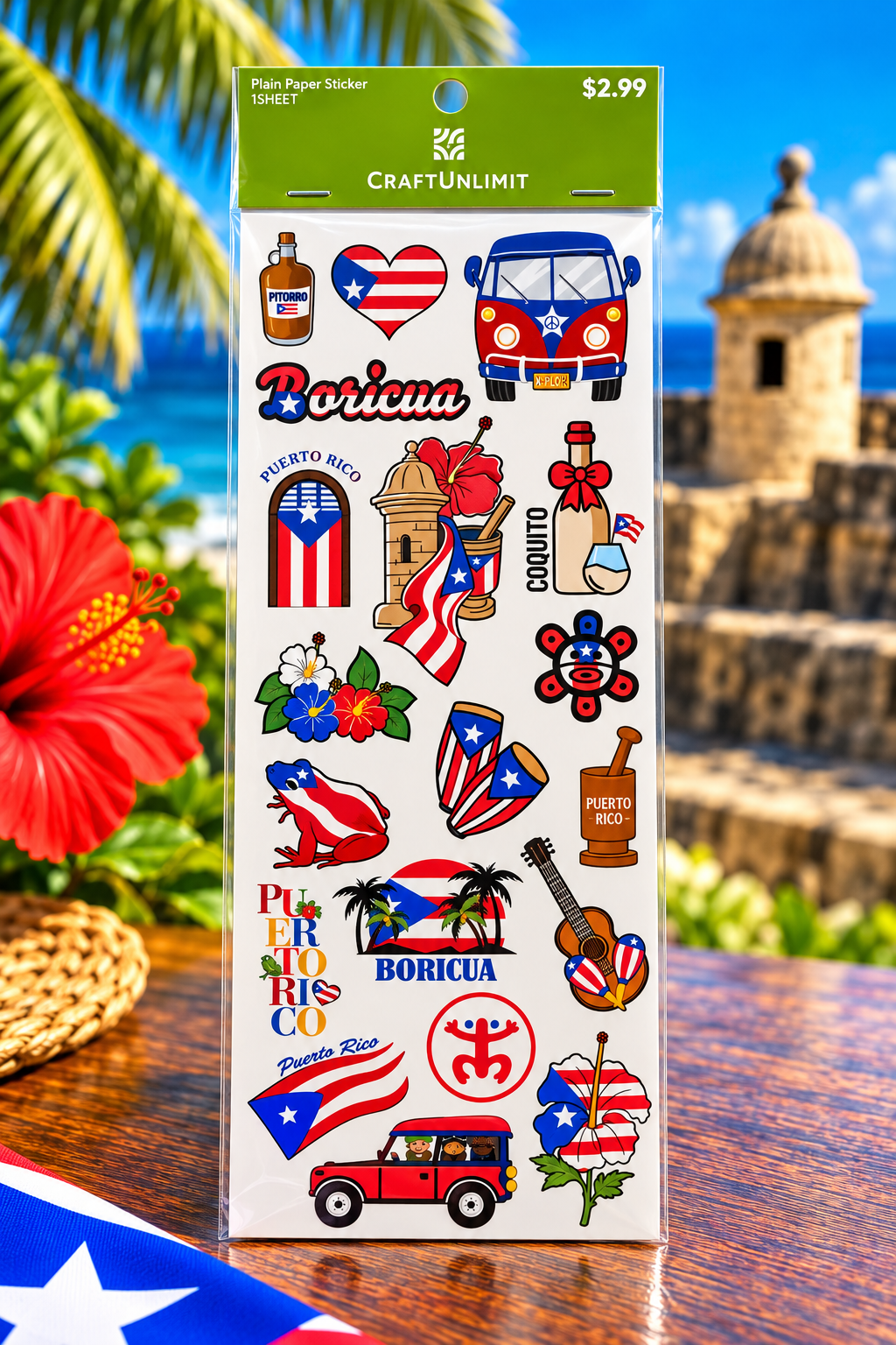 STICKERS BORICUA