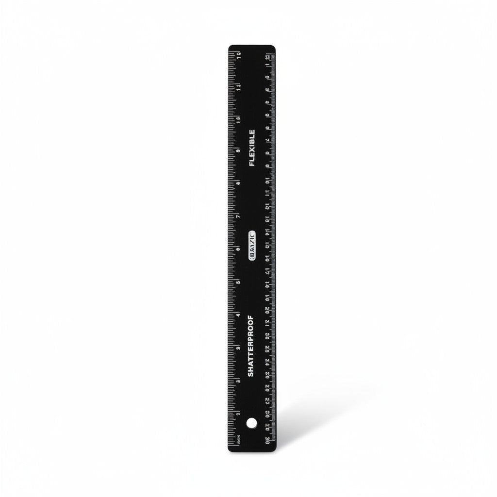 12" (30cm) Shatterproof Flexible Ruler