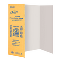White Tri-Fold Corrugated Presentation Board 28" X 40"