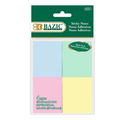 100 Ct. 1.5" X 2" Sticky Notes (4/Pack)