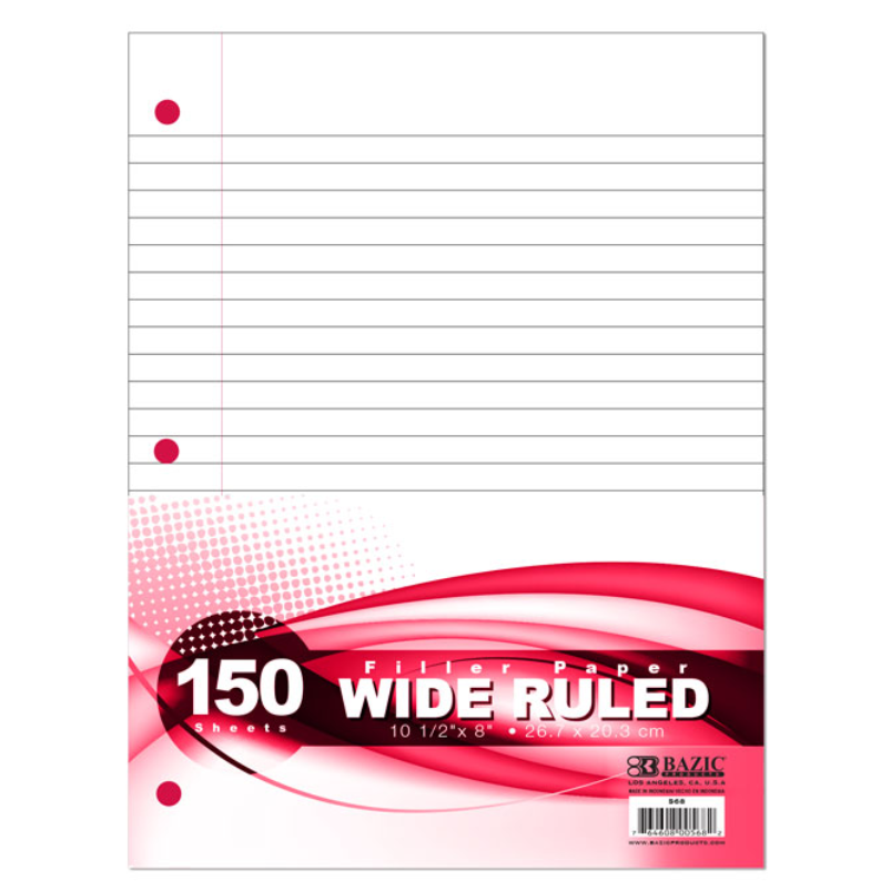 Filler Paper