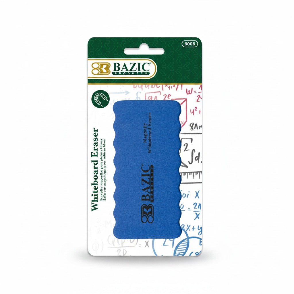 Magnetic Whiteboard Eraser w/ Foam Comfort Grip