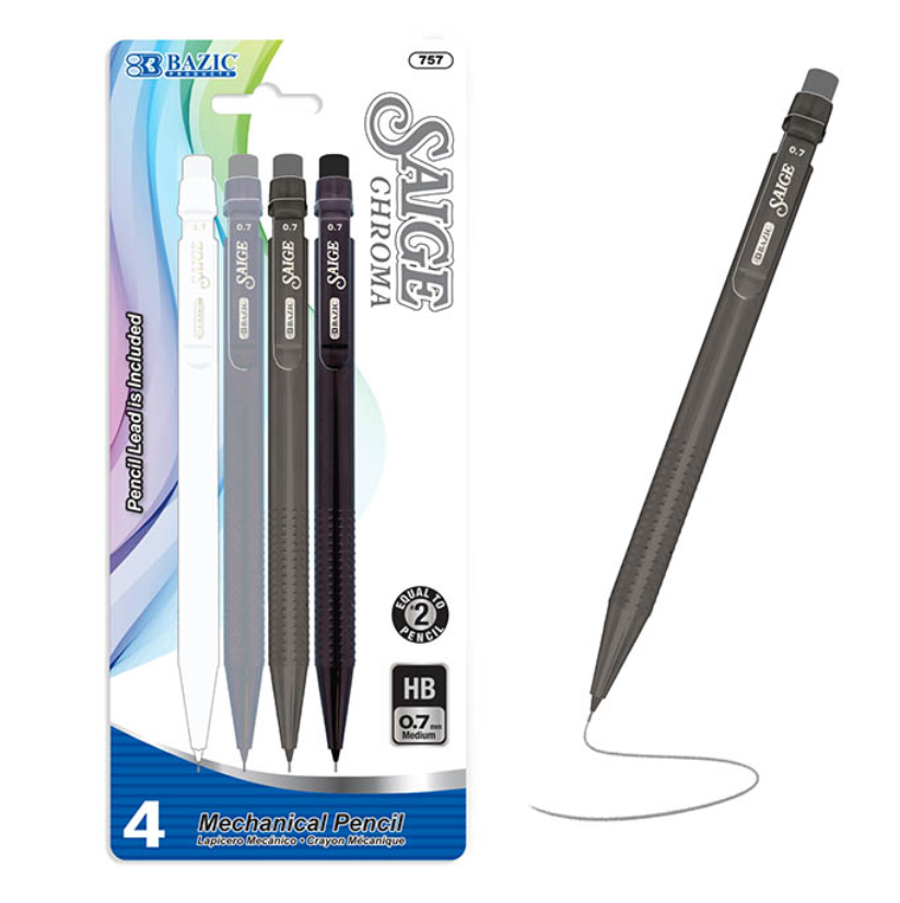 Lápices Mecánicos Sage Chroma 0.7 mm