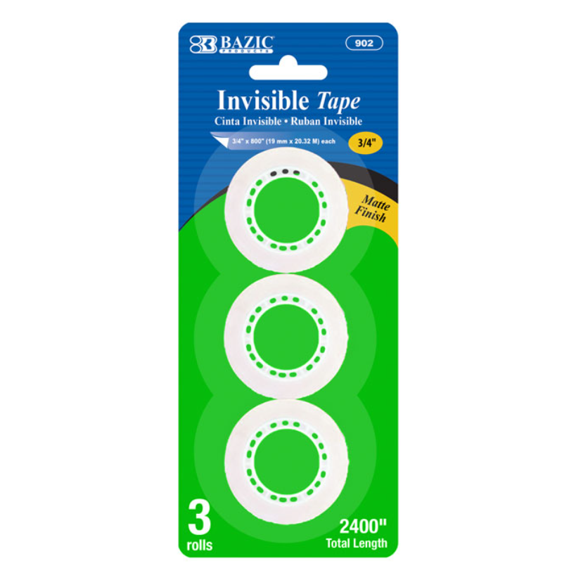 Repuesto de Cinta Adhesiva Invisible (3/Pack)
