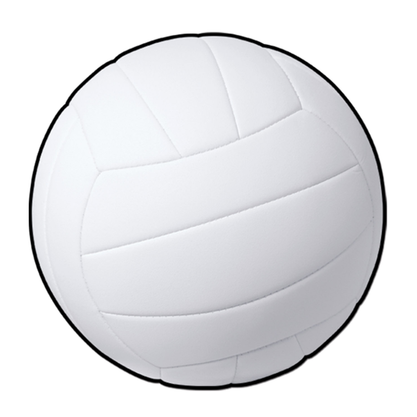 Volleyball Cutout