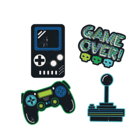 Wall Decals - Gamer Birthday