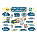 Outer Space Crew The Future Is Bright Mini Bulletin Board