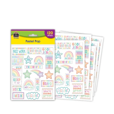 Pastel Pop Stickers