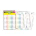 Pastel Pop Circles Mini Stickers Valu-Pak