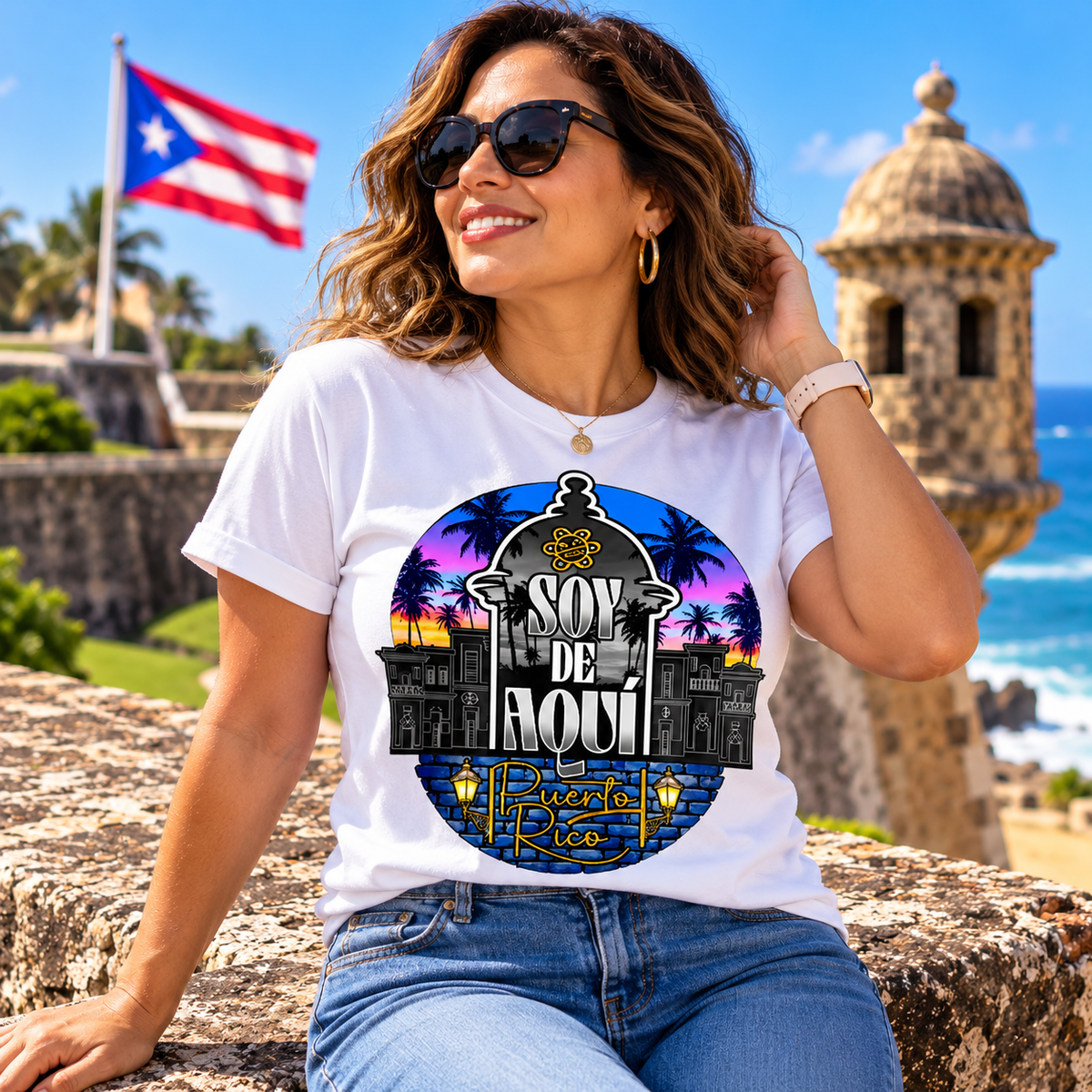 T-SHIRT GARITA SOY DE AQUI