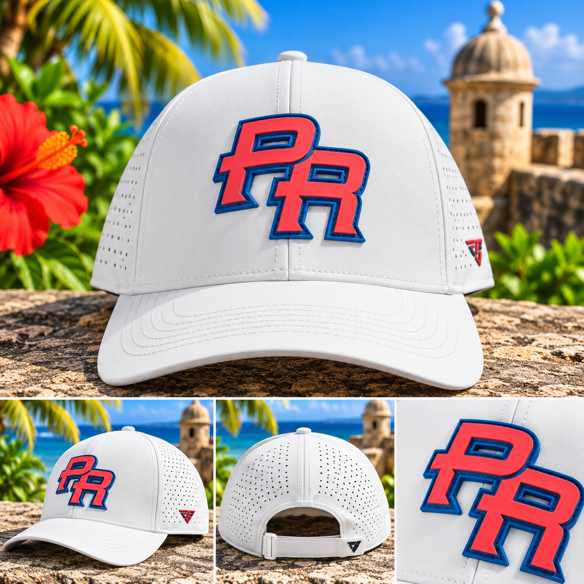 GORRA IMPERMEABLE BLANCA