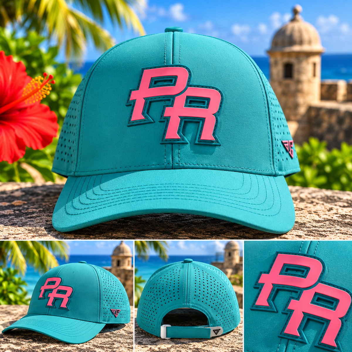 GORRA IMPERMEABLE TEAL