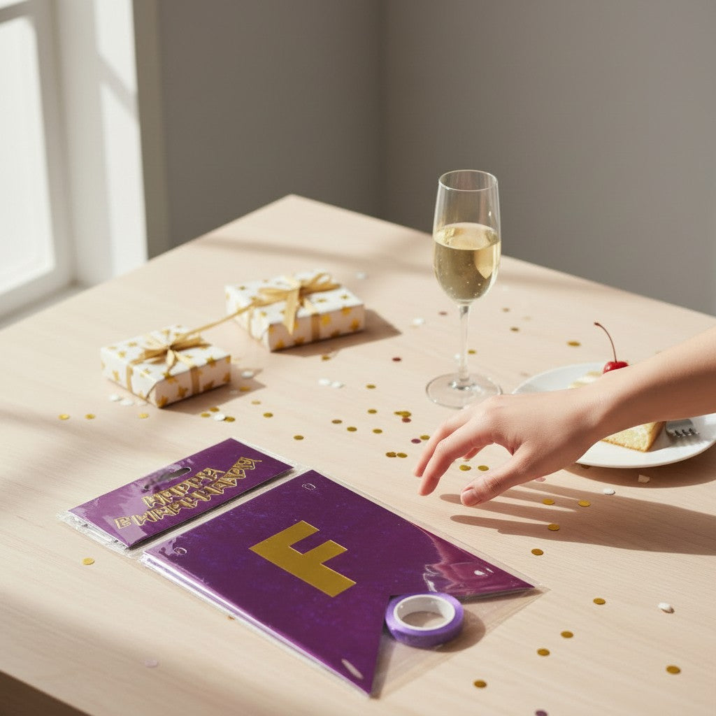 Banda Decorativa / Feliz Cumpleaños