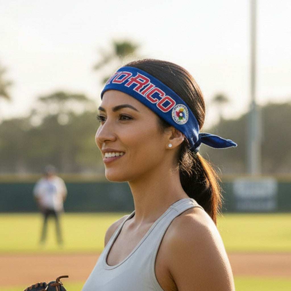 Bandana Puerto Rico / Azul
