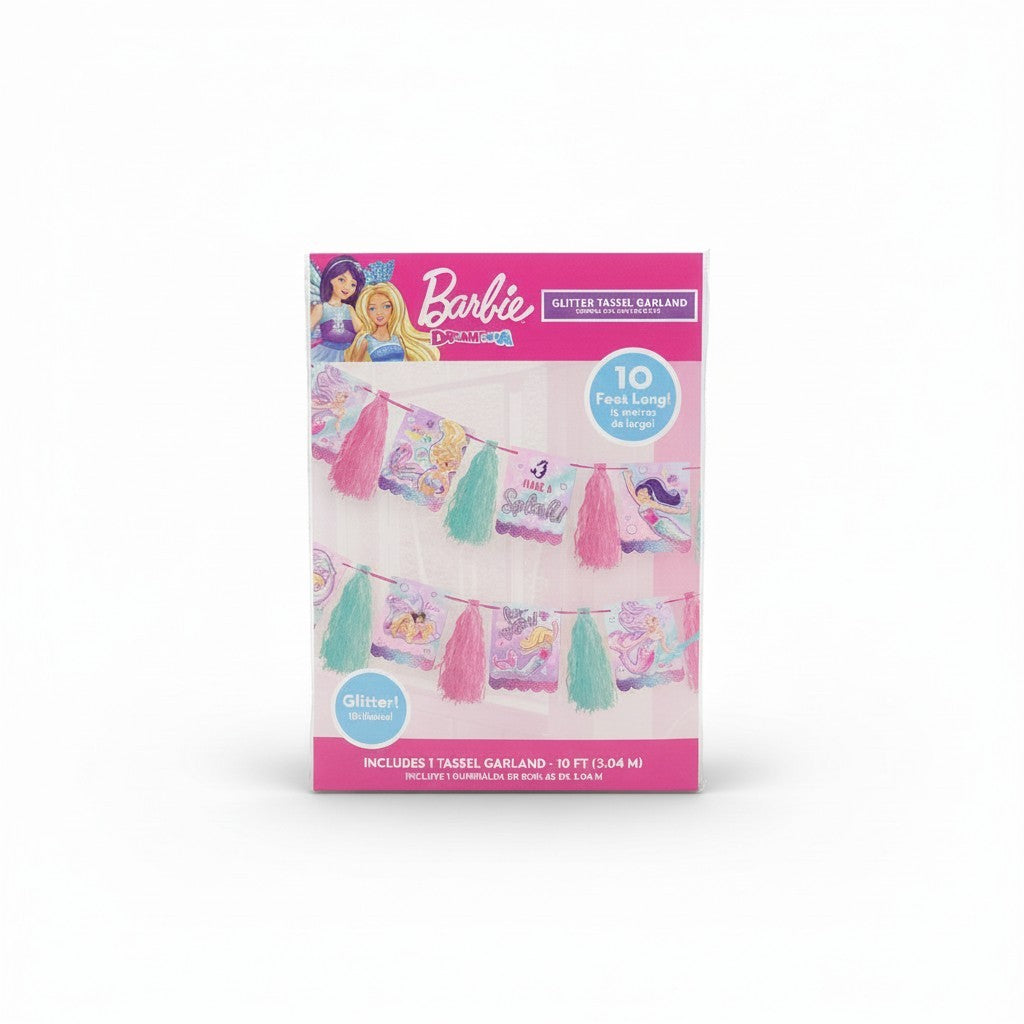 Guirnalda de Borlas de Barbie Sirena