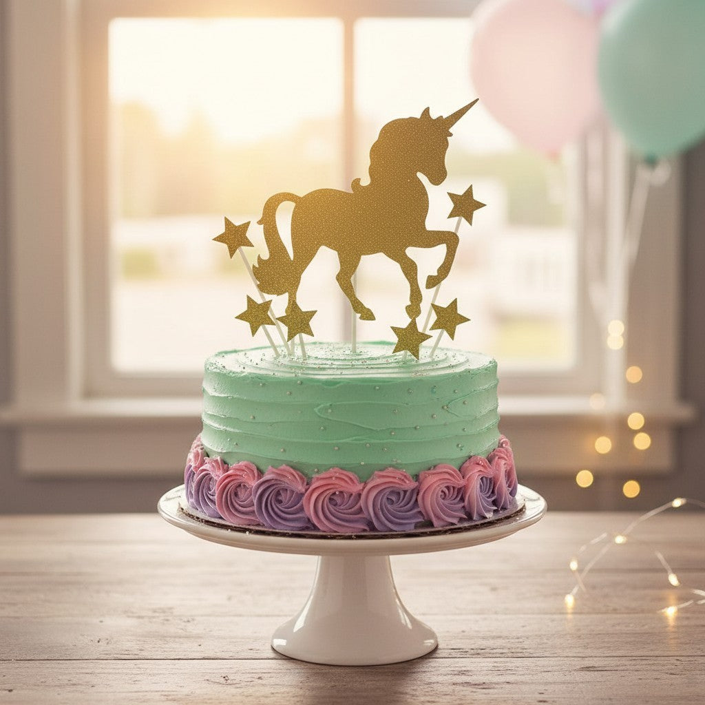 Decoración para pastel