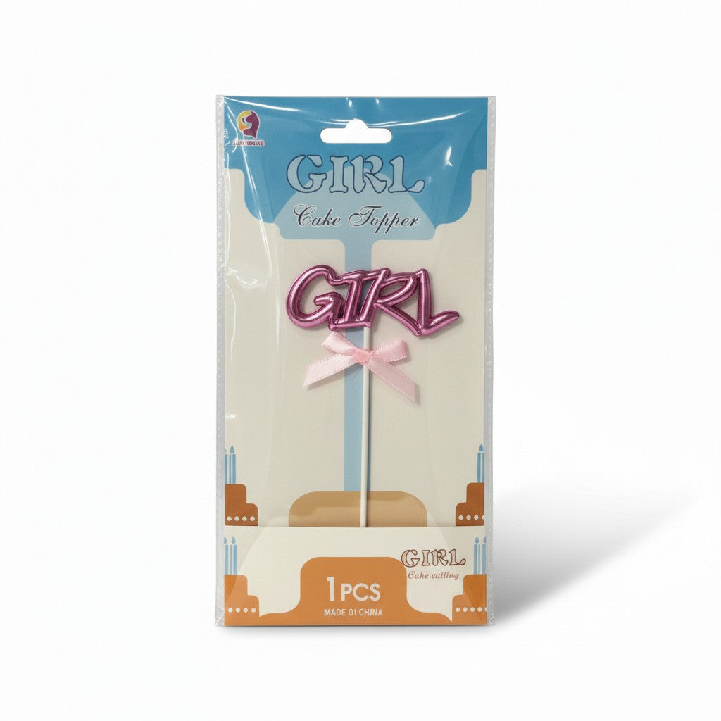 Decoración para Pastel ¨GIRL¨
