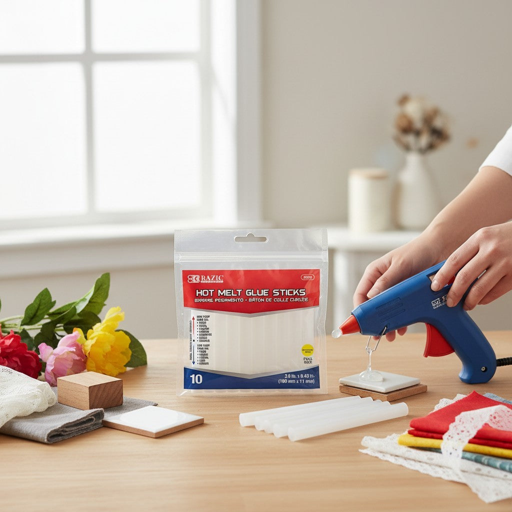 Dual Temp. Full Size Hot Melt Glue Sticks