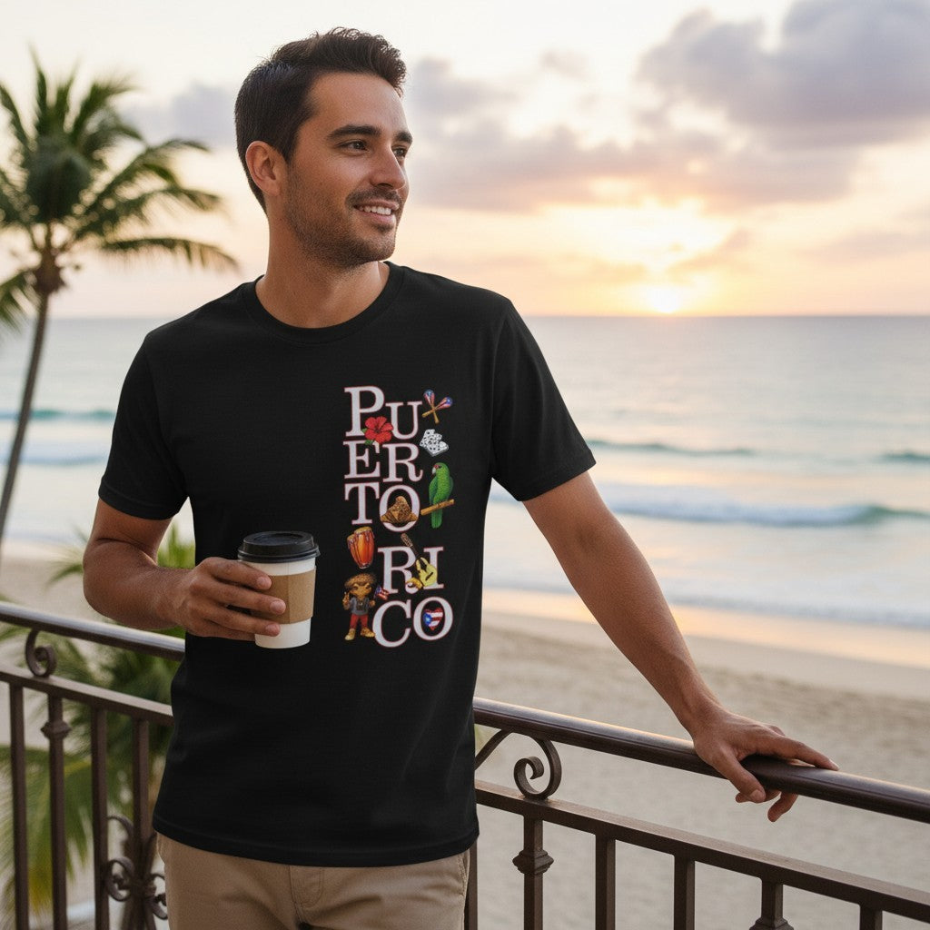T-shirt Logos de Puerto Rico