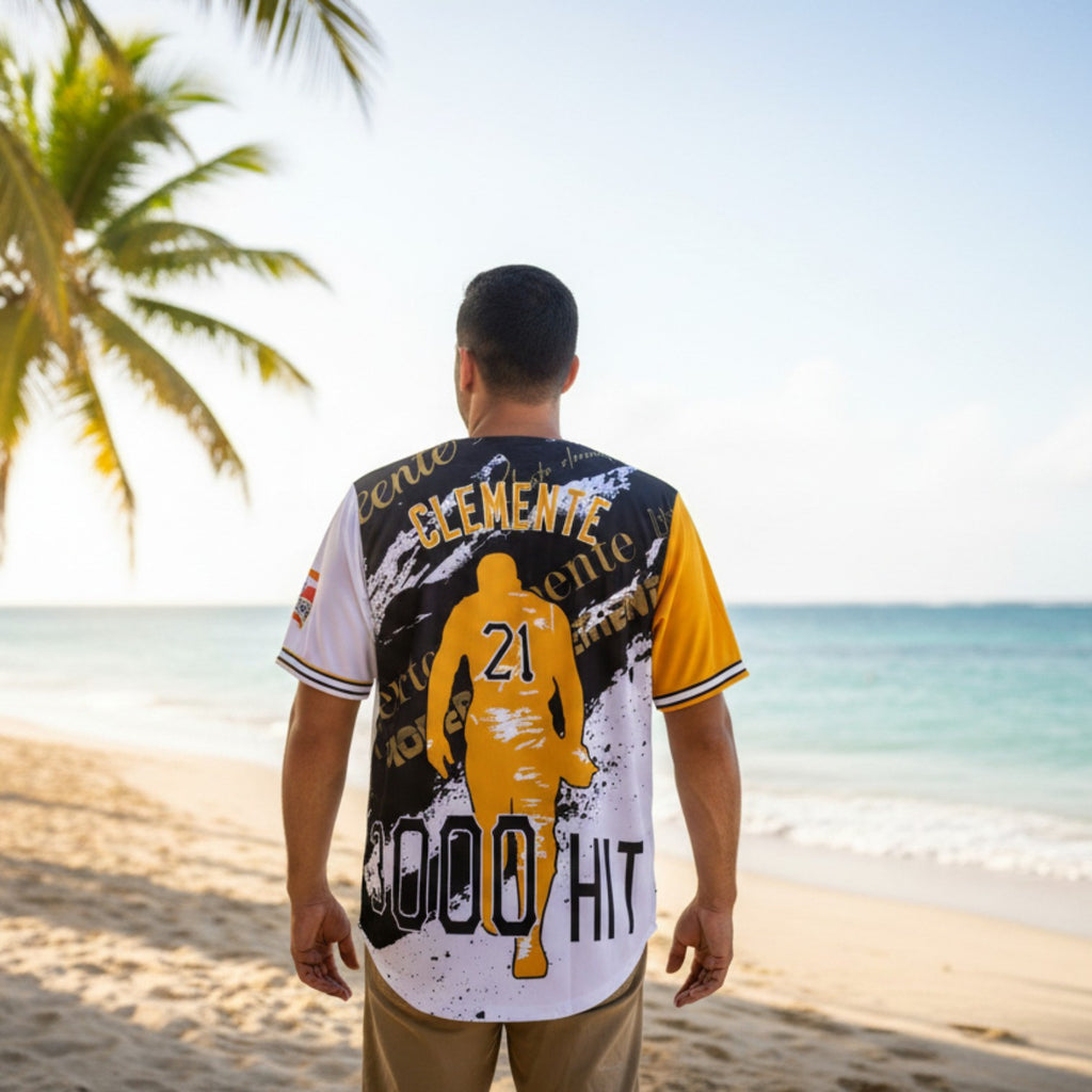 Camisa de Beísbol Puerto Rico / Clemente 21