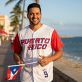 Camisa de Beísbol Puerto Rico / Báez 9