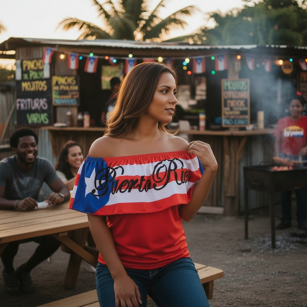 Camisa a los Hombros Puerto Rico