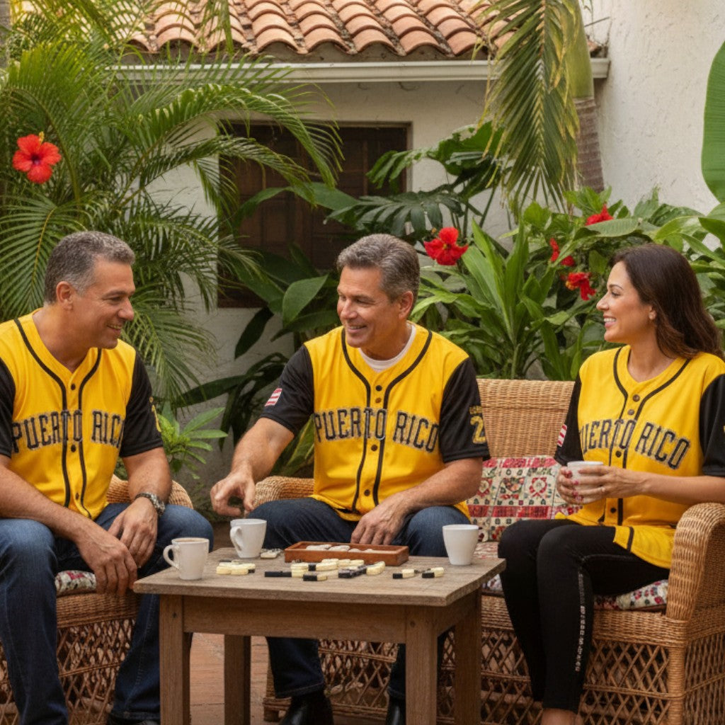 Camisa de Beísbol de Puerto Rico / Clemente 21