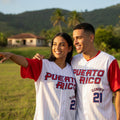 Camisa de Beísbol de Puerto Rico / Clemente 21