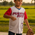Camisa de Beísbol Puerto Rico / Correa 1 (niño)