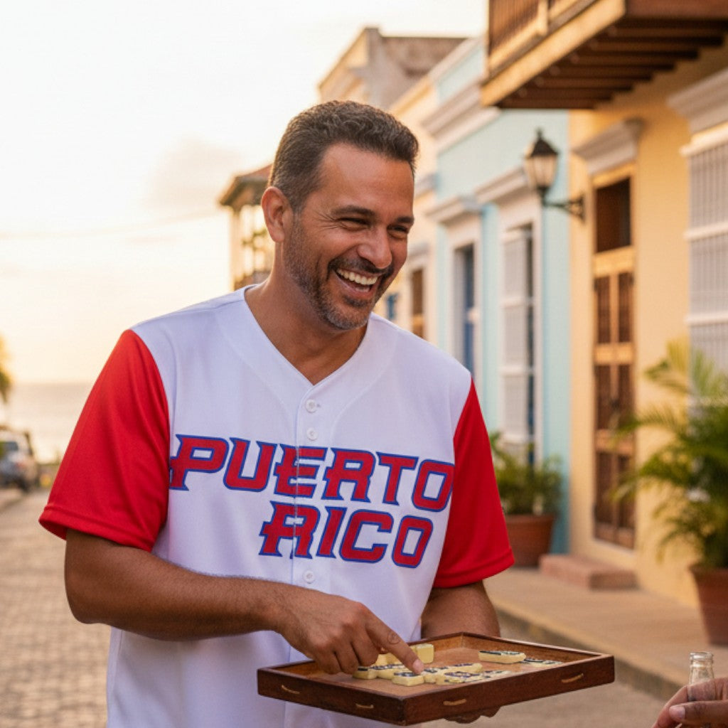 Camisa de Beísbol de Puerto Rico / Lindor 12
