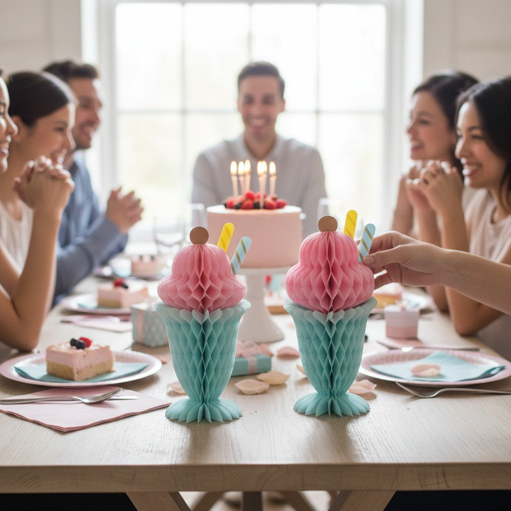 Helados de Papel Decorativos