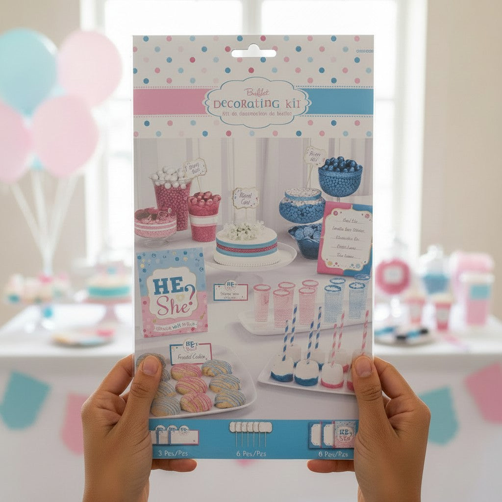 Kit de Decoración / Revelación de Género