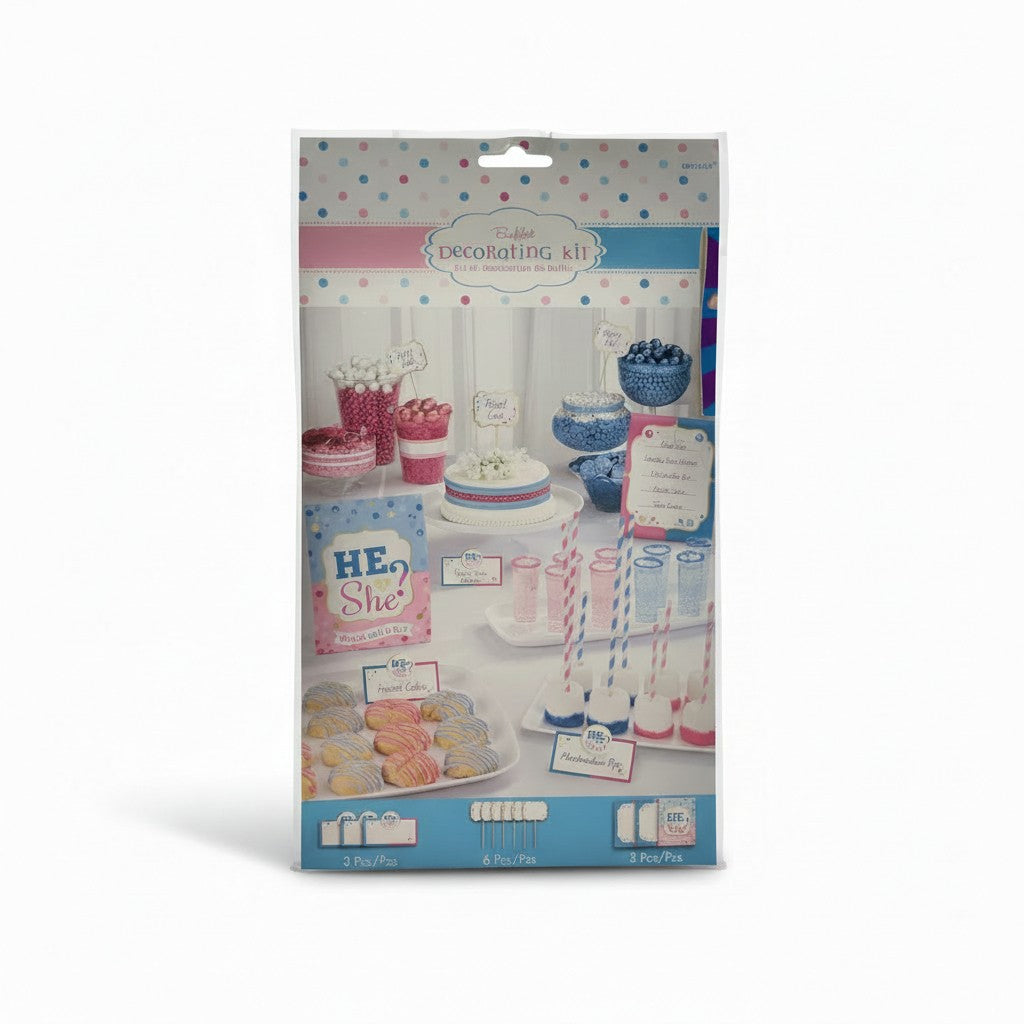 Kit de Decoración / Revelación de Género