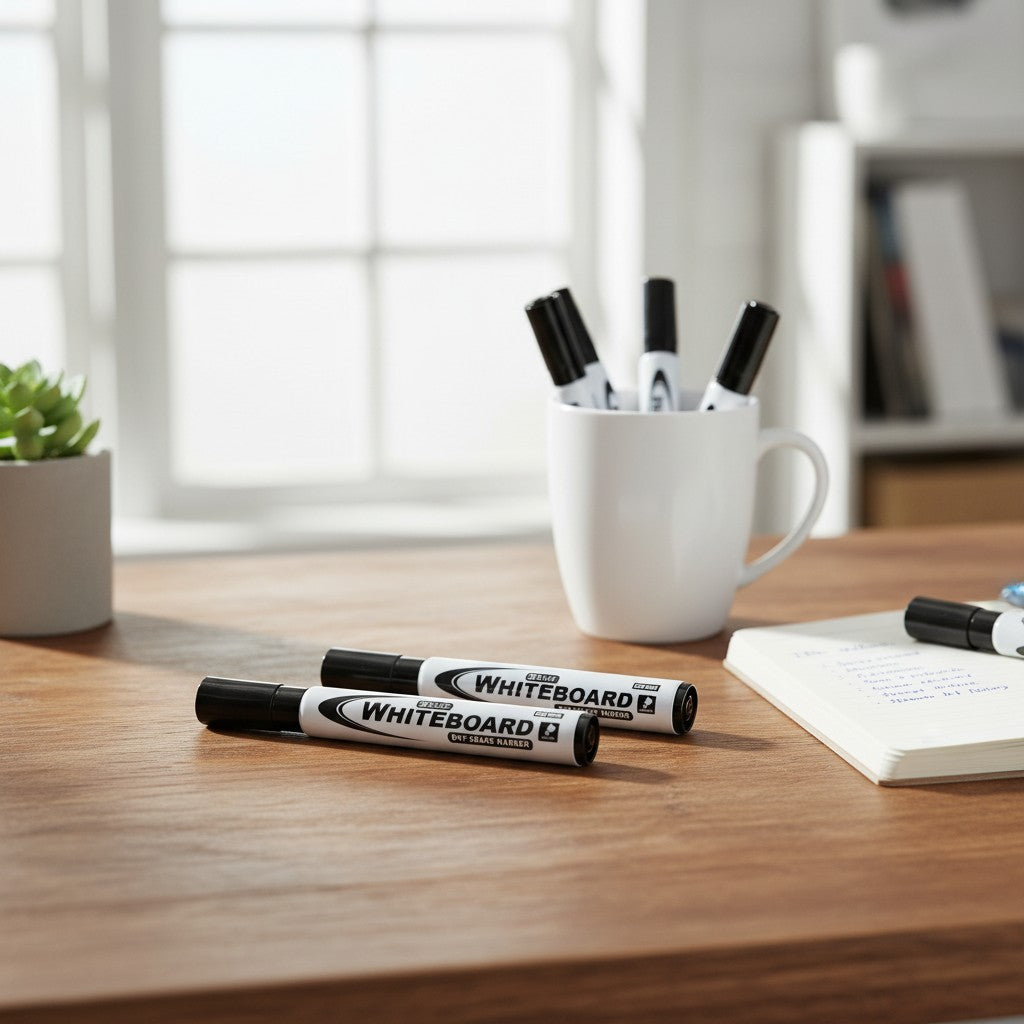 Marcadores Dry-Erase Negros