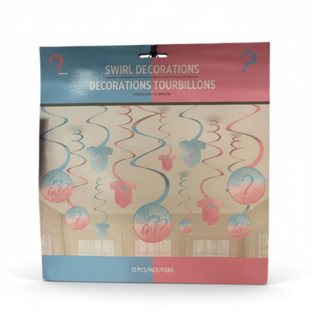 Decoración Espirales / Gender Reveal