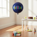 Globo ¨Happy Birthday¨ - Azul