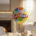 Globo ¨Happy Birthday¨ - Amarillo