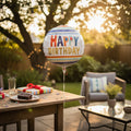 Globo ¨Happy Birthday¨ - Blanco