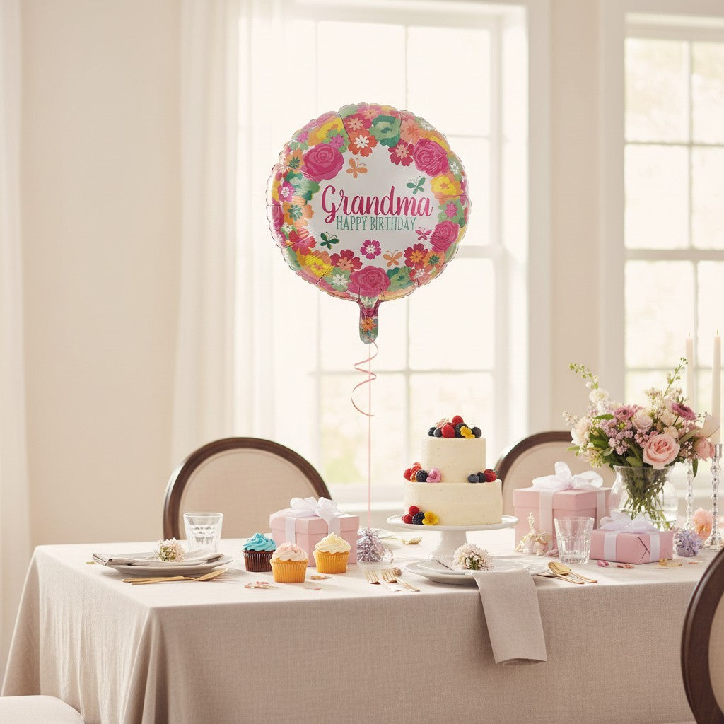 Globo ¨Happy Birthday Grandma¨