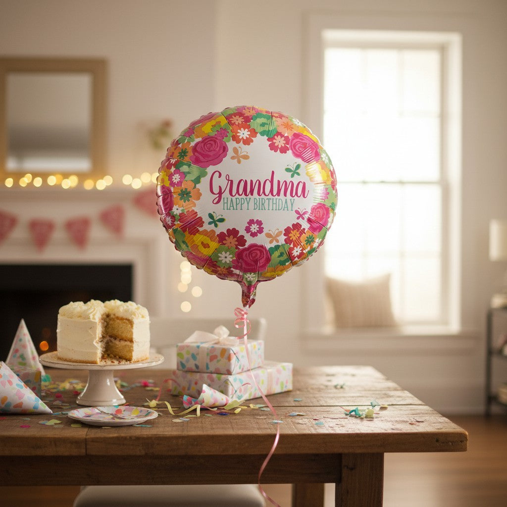 Globo ¨Happy Birthday Grandma¨