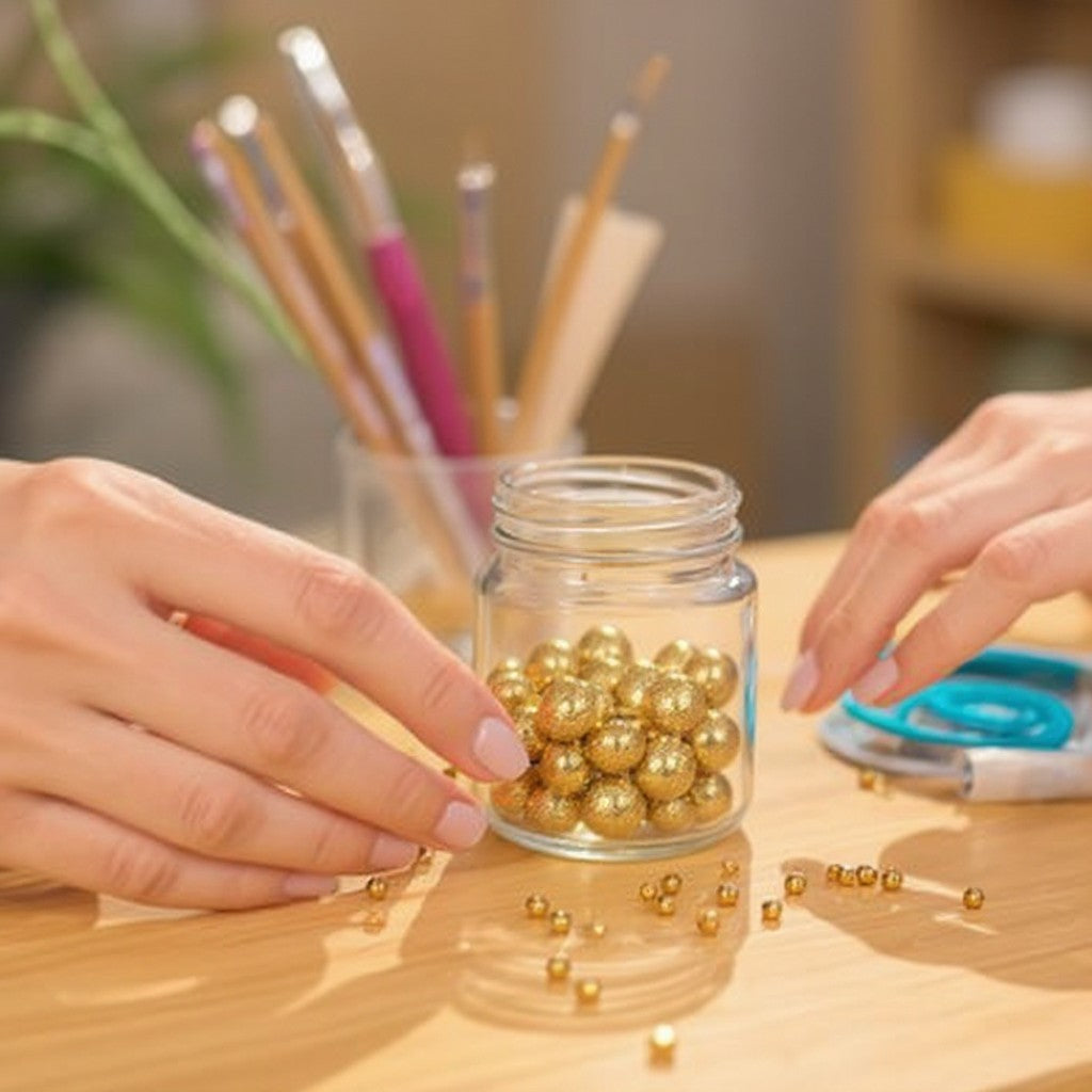 Gold Beads