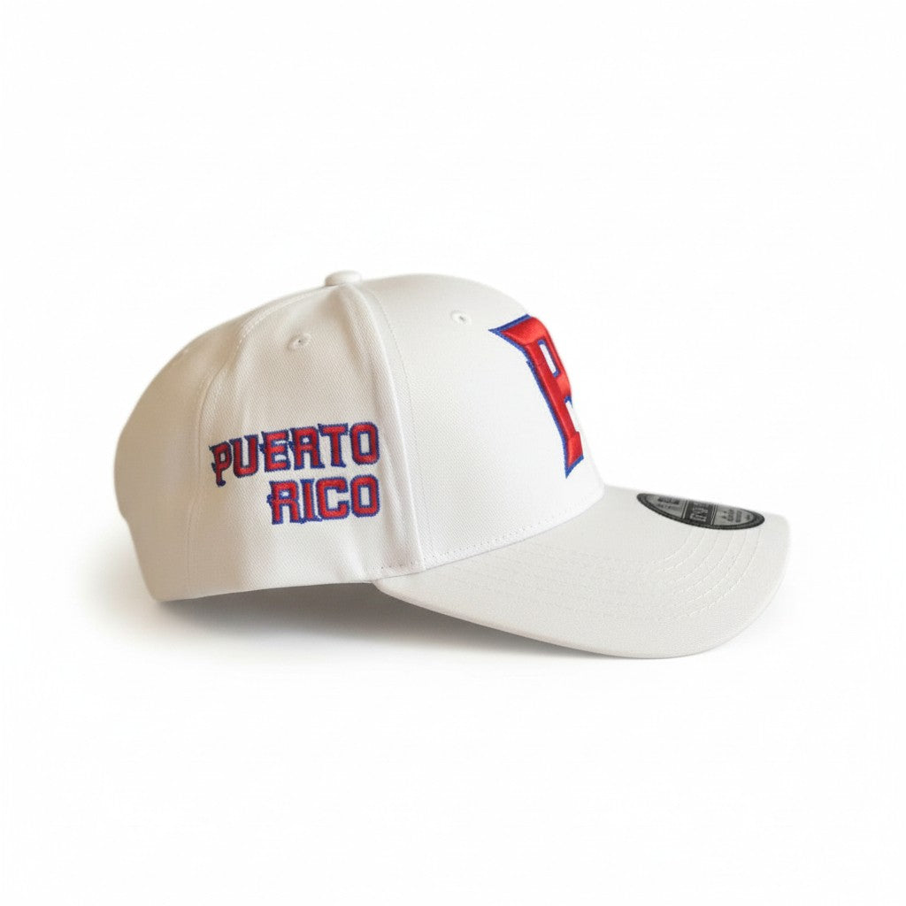 Gorra Blanca de Puerto Rico