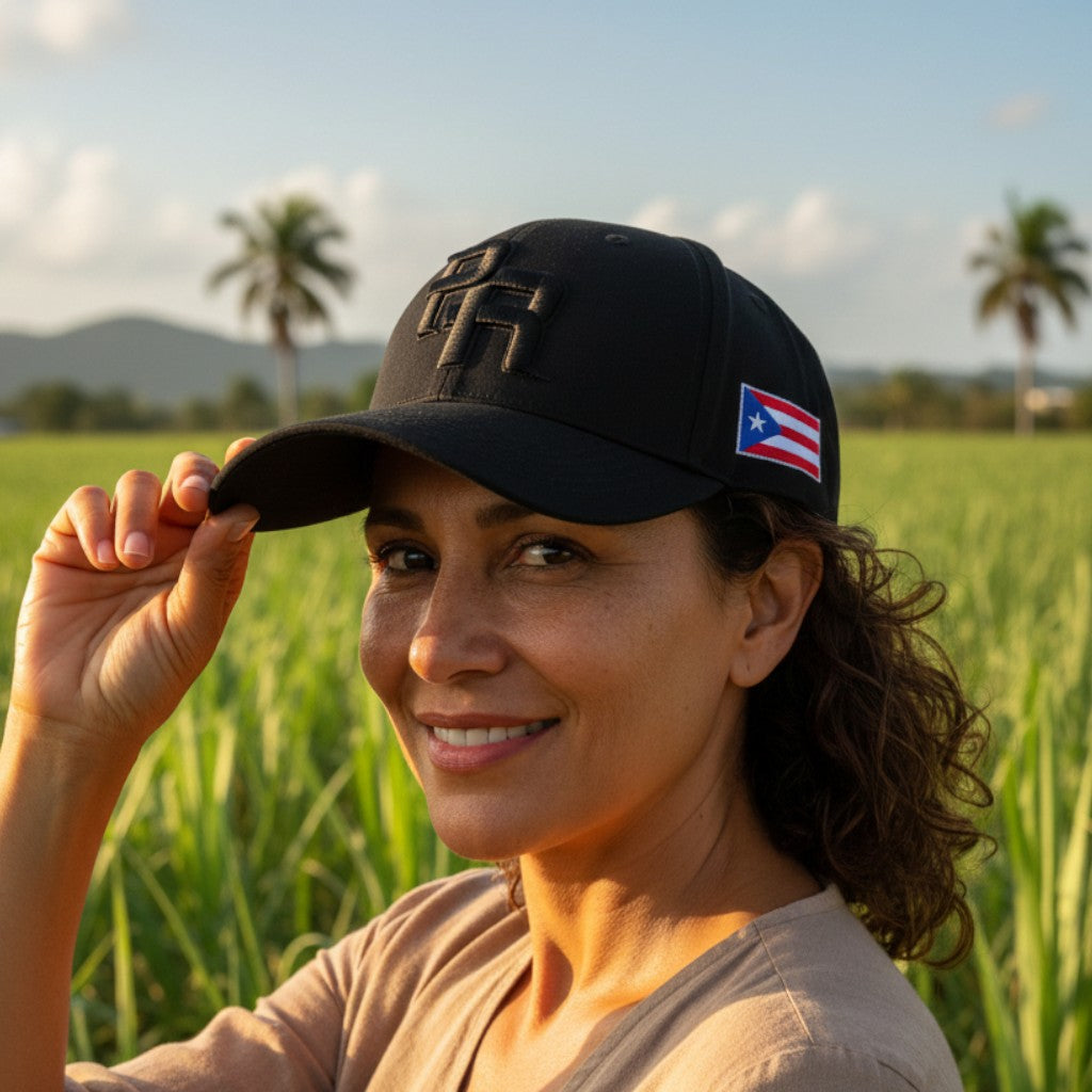 Gorra Negra de Puerto Rico