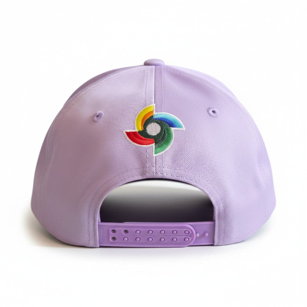 Gorra Lila de Puerto Rico