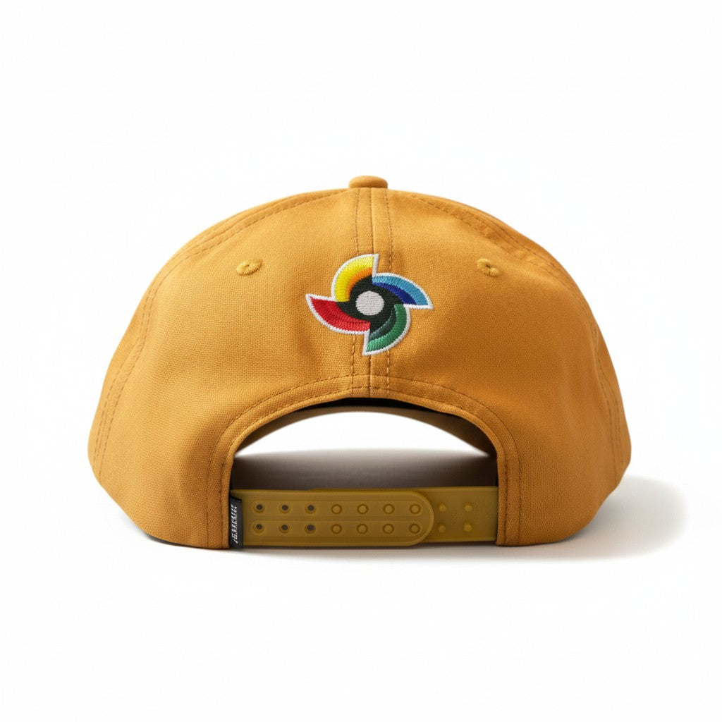 Gorra Negra y Naranja de Puerto Rico